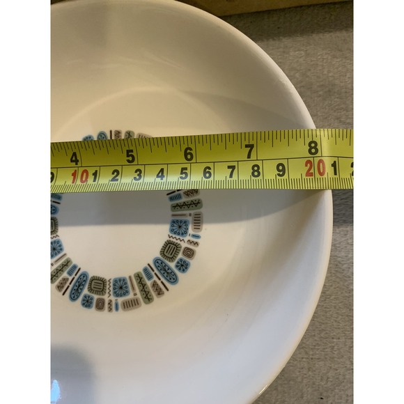 Vintage MCM Atomic‎ Canonsburg Temporama 3 Pc Bowl Plate Add On Set NEW OPEN BOX - Picture 2 of 4